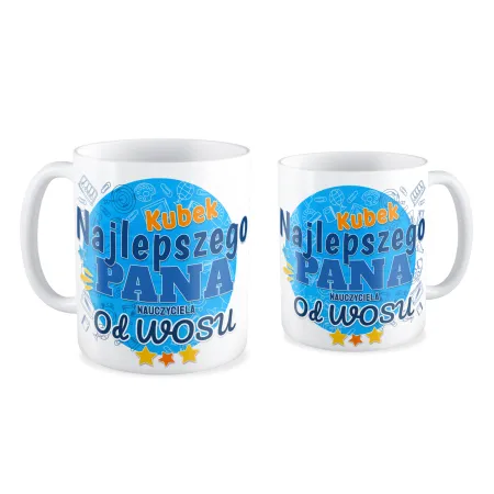 Kubek na DZIEŃ NAUCZYCIELA Najlepszy Pan od WOSu